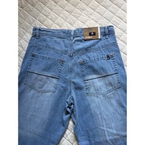 VTG Y2K South Pole Baggy Streetwear Jeans Pants Sz 36 Wide Leg Skater Streetwear